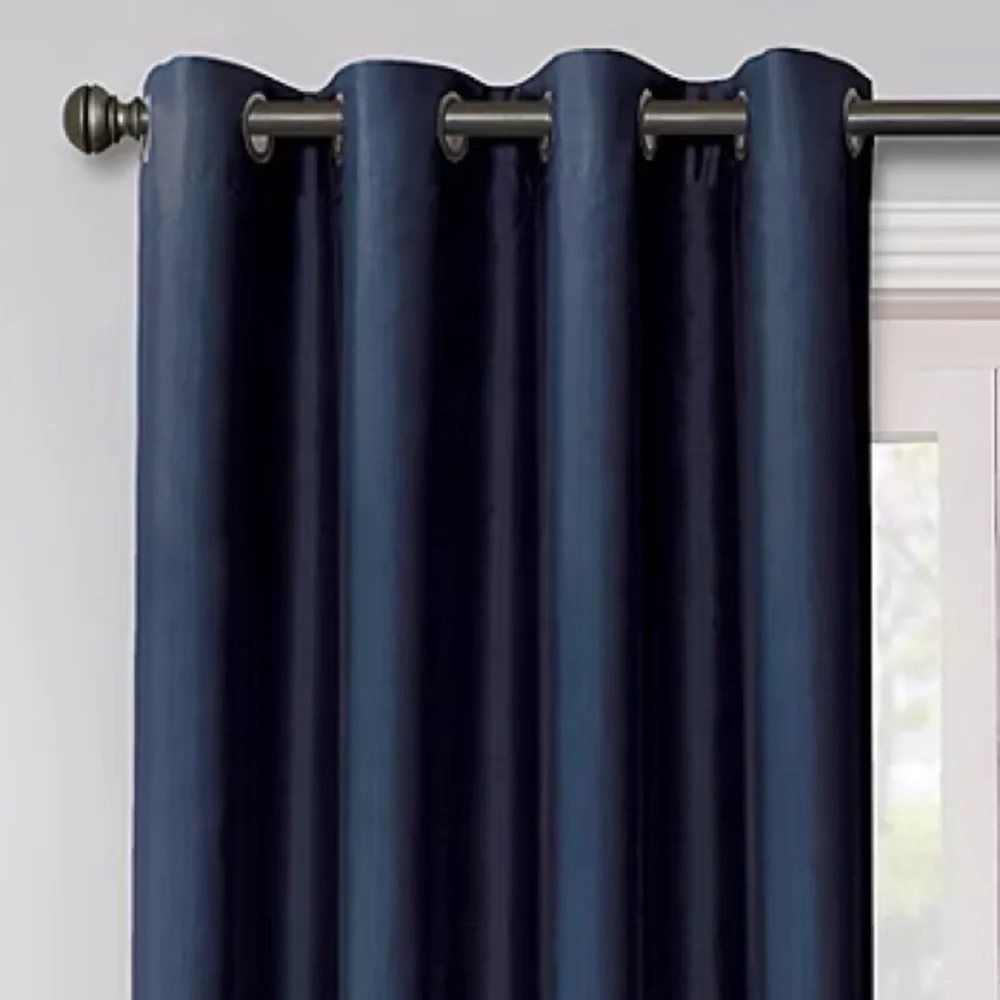 Max Blackout Mystique 100% Blackout‎ Grommet Top Single Curtain Panel